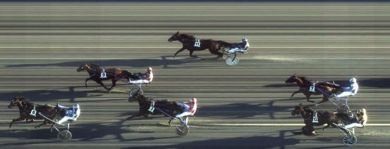 Målfoto for løp 5 på bane FO den 03.02.2015