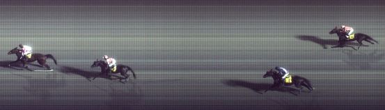 Målfoto for løp 3 på bane FO den 10.02.2015