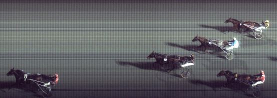 Målfoto for løp 6 på bane FO den 10.02.2015