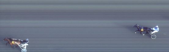 Målfoto for løp 1 på bane FO den 21.04.2015