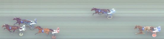 Målfoto for løp 2 på bane FO den 12.05.2015