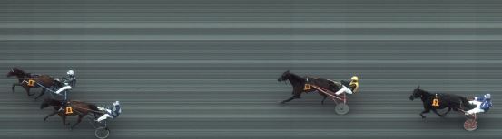 Målfoto for løp 1 på bane FO den 02.06.2015