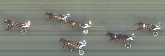 Målfoto for løp 6 på bane FO den 09.06.2015