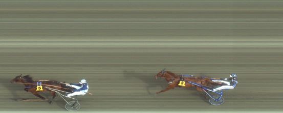 Målfoto for løp 1 på bane FO den 19.06.2015