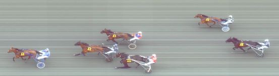 Målfoto for løp 1 på bane FO den 30.06.2015