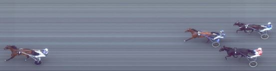 Målfoto for løp 6 på bane FO den 28.07.2015