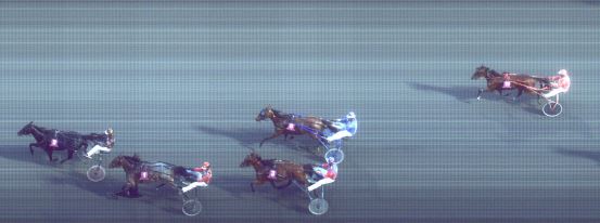 Målfoto for løp 8 på bane FO den 28.07.2015