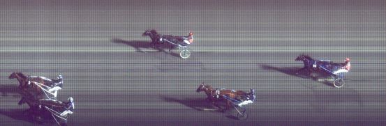 Målfoto for løp 6 på bane FO den 29.09.2015