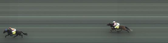 Målfoto for løp 1 på bane FO den 31.10.2015