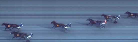 Målfoto for løp 1 på bane FO den 12.12.2015