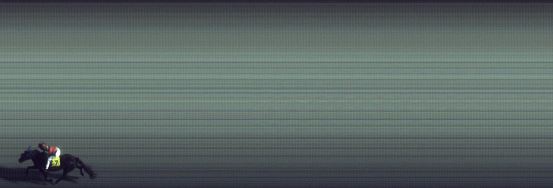 Målfoto for løp 1 på bane FO den 19.12.2015