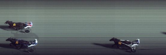 Målfoto for løp 1 på bane FO den 12.01.2016