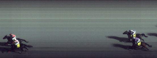 Målfoto for løp 4 på bane FO den 12.01.2016