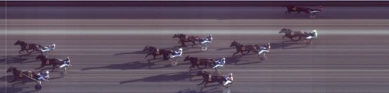 Målfoto for løp 1 på bane FO den 13.02.2016