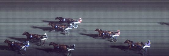 Målfoto for løp 2 på bane FO den 23.02.2016