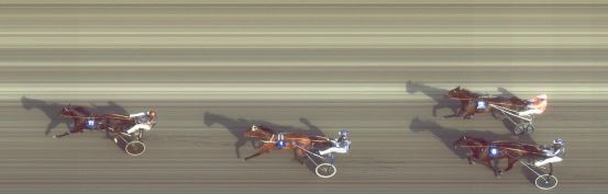 Målfoto for løp 2 på bane FO den 17.06.2016