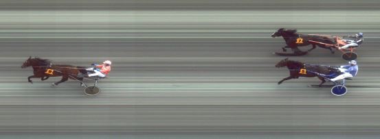 Målfoto for løp 1 på bane FO den 18.06.2016