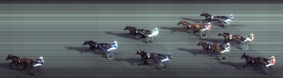 Målfoto for løp 6 på bane FO den 23.08.2016