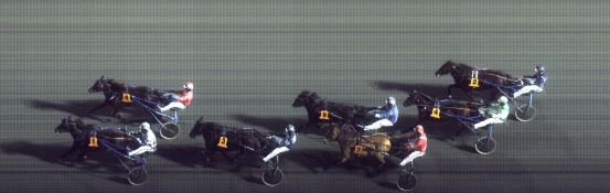 Målfoto for løp 1 på bane FO den 11.10.2016