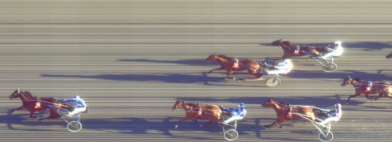 Målfoto for løp 3 på bane FO den 11.02.2017