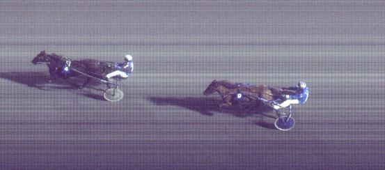 Målfoto for løp 2 på bane FO den 14.03.2017