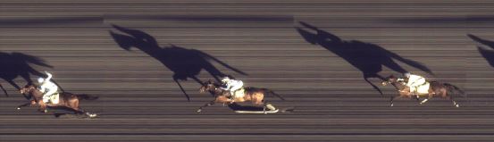 Målfoto for løp 3 på bane FO den 18.04.2017