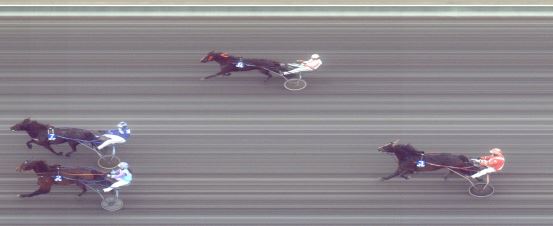 Målfoto for løp 2 på bane FO den 18.06.2017