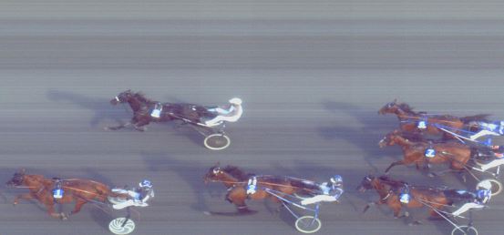 Målfoto for løp 2 på bane FO den 25.07.2017