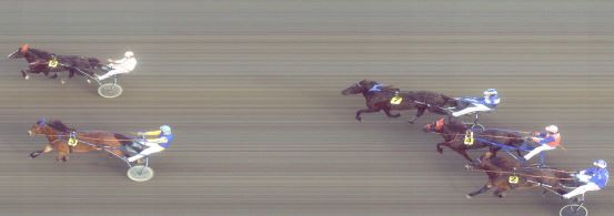 Målfoto for løp 1 på bane FO den 08.08.2017