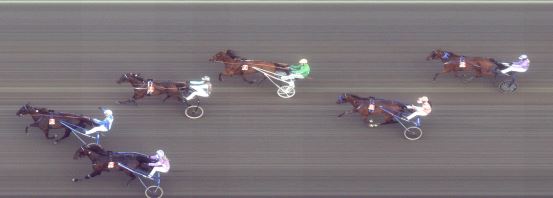 Målfoto for løp 3 på bane FO den 08.08.2017