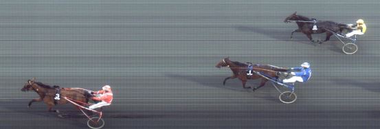 Målfoto for løp 6 på bane FO den 15.08.2017