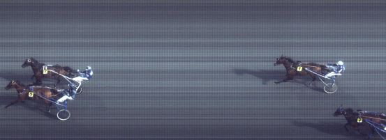 Målfoto for løp 1 på bane FO den 03.10.2017