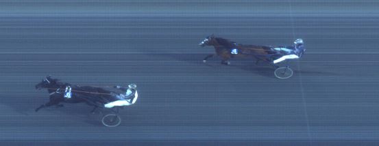 Målfoto for løp 2 på bane FO den 12.12.2017