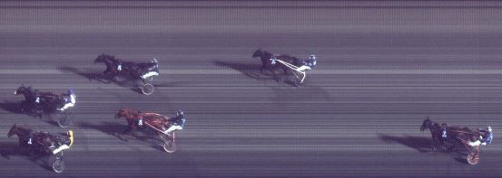 Målfoto for løp 2 på bane FO den 02.01.2018