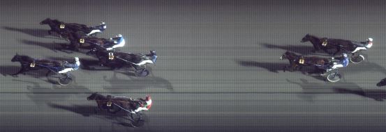 Målfoto for løp 7 på bane FO den 30.01.2018