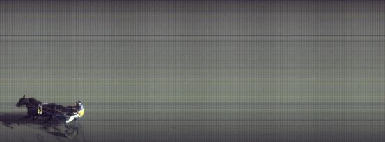 Målfoto for løp 1 på bane FO den 20.02.2018