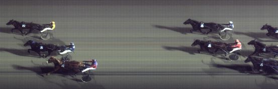 Målfoto for løp 2 på bane FO den 20.02.2018