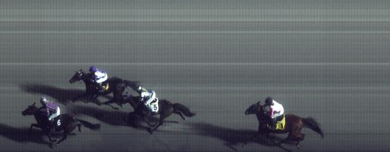 Målfoto for løp 7 på bane FO den 27.02.2018