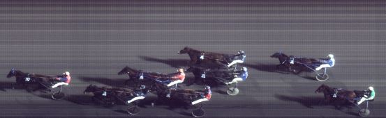 Målfoto for løp 2 på bane FO den 13.03.2018