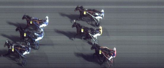 Målfoto for løp 1 på bane FO den 20.03.2018