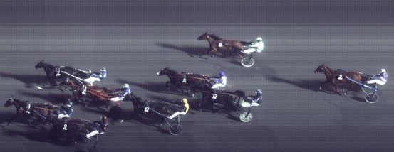 Målfoto for løp 6 på bane FO den 03.04.2018