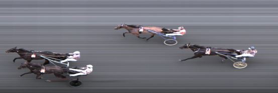 Målfoto for løp 3 på bane FO den 14.04.2018