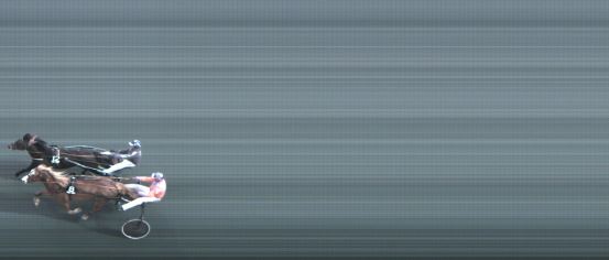 Målfoto for løp 6 på bane FO den 14.04.2018