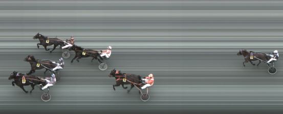 Målfoto for løp 1 på bane FO den 01.05.2018