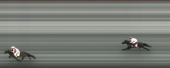 Målfoto for løp 2 på bane FO den 01.05.2018