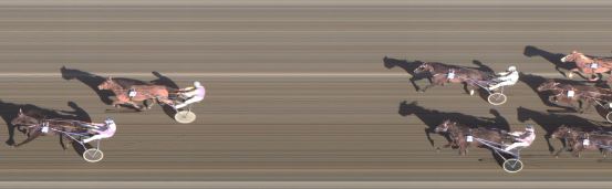 Målfoto for løp 2 på bane FO den 05.06.2018