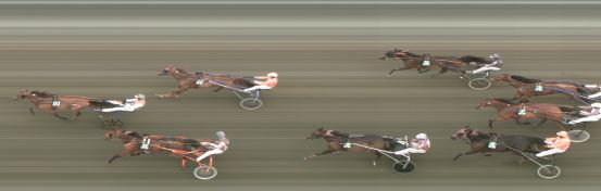 Målfoto for løp 4 på bane FO den 17.06.2018