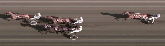 Målfoto for løp 1 på bane FO den 07.08.2018