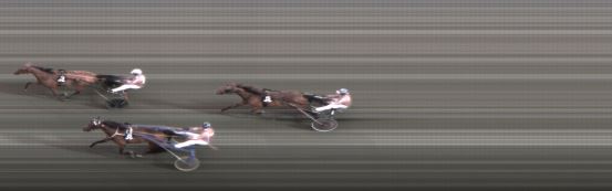 Målfoto for løp 6 på bane FO den 14.08.2018