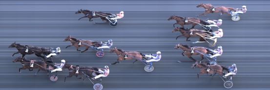 Målfoto for løp 6 på bane FO den 15.09.2018